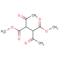 74536-45-1 dimethyl 2,3-diacetylbutanedioate chemical structure