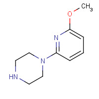 51047-54-2 1-(6-methoxypyridin-2-yl)piperazine chemical structure