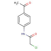 38283-38-4 N-(4-acetylphenyl)-2-chloroacetamide chemical structure