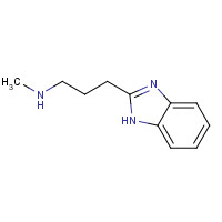 64137-52-6 3-(1H-benzimidazol-2-yl)-N-methylpropan-1-amine chemical structure