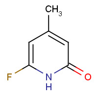 1227577-23-2 6-fluoro-4-methyl-1H-pyridin-2-one chemical structure