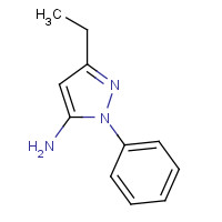 1017781-37-1 5-ethyl-2-phenylpyrazol-3-amine chemical structure