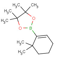 1142225-97-5 2-(6,6-dimethylcyclohexen-1-yl)-4,4,5,5-tetramethyl-1,3,2-dioxaborolane chemical structure