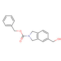 1019889-84-9 benzyl 5-(hydroxymethyl)-1,3-dihydroisoindole-2-carboxylate chemical structure