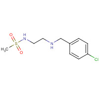 1038227-28-9 N-[2-[(4-chlorophenyl)methylamino]ethyl]methanesulfonamide chemical structure