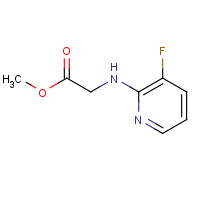 1339673-93-6 methyl 2-[(3-fluoropyridin-2-yl)amino]acetate chemical structure