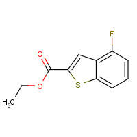 1263280-02-9 ethyl 4-fluoro-1-benzothiophene-2-carboxylate chemical structure