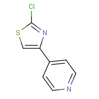 103317-31-3 2-chloro-4-pyridin-4-yl-1,3-thiazole chemical structure