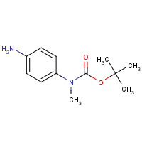 1092522-02-5 tert-butyl N-(4-aminophenyl)-N-methylcarbamate chemical structure