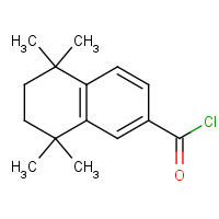 104224-50-2 5,5,8,8-tetramethyl-6,7-dihydronaphthalene-2-carbonyl chloride chemical structure