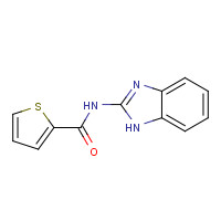 21706-14-9 N-(1H-benzimidazol-2-yl)thiophene-2-carboxamide chemical structure
