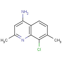 288151-55-3 8-chloro-2,7-dimethylquinolin-4-amine chemical structure