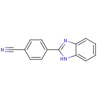 4110-15-0 4-(1H-benzimidazol-2-yl)benzonitrile chemical structure