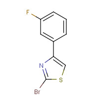 886367-85-7 2-bromo-4-(3-fluorophenyl)-1,3-thiazole chemical structure