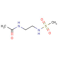 116119-53-0 N-[2-(methanesulfonamido)ethyl]acetamide chemical structure