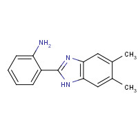 10173-54-3 2-(5,6-dimethyl-1H-benzimidazol-2-yl)aniline chemical structure