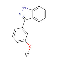 885271-14-7 3-(3-methoxyphenyl)-1H-indazole chemical structure