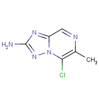 1454654-53-5 5-chloro-6-methyl-[1,2,4]triazolo[1,5-a]pyrazin-2-amine chemical structure