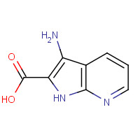 1082865-12-0 3-amino-1H-pyrrolo[2,3-b]pyridine-2-carboxylic acid chemical structure
