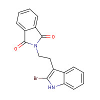 192182-46-0 2-[2-(2-bromo-1H-indol-3-yl)ethyl]isoindole-1,3-dione chemical structure