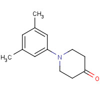 154913-18-5 1-(3,5-dimethylphenyl)piperidin-4-one chemical structure