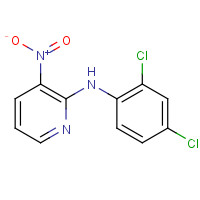 61963-77-7 N-(2,4-dichlorophenyl)-3-nitropyridin-2-amine chemical structure