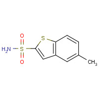 91004-27-2 5-methyl-1-benzothiophene-2-sulfonamide chemical structure