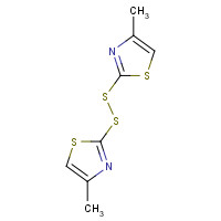 23826-98-4 4-methyl-2-[(4-methyl-1,3-thiazol-2-yl)disulfanyl]-1,3-thiazole chemical structure