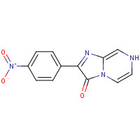 1246470-85-8 2-(4-nitrophenyl)-7H-imidazo[1,2-a]pyrazin-3-one chemical structure
