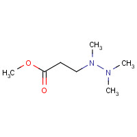 101032-36-4 methyl 3-[dimethylamino(methyl)amino]propanoate chemical structure