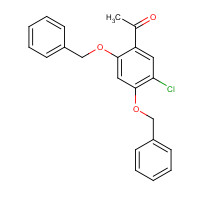 705963-54-8 1-[5-chloro-2,4-bis(phenylmethoxy)phenyl]ethanone chemical structure