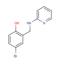 153247-75-7 4-bromo-2-[(pyridin-2-ylamino)methyl]phenol chemical structure