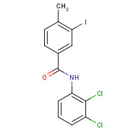 671794-36-8 N-(2,3-dichlorophenyl)-3-iodo-4-methylbenzamide chemical structure