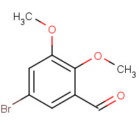 71295-21-1 5-bromo-2,3-dimethoxybenzaldehyde chemical structure