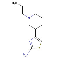 108351-93-5 4-(1-propylpiperidin-3-yl)-1,3-thiazol-2-amine chemical structure