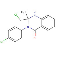 217461-92-2 2-(chloromethyl)-3-(4-chlorophenyl)-2-methyl-1H-quinazolin-4-one chemical structure