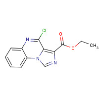 86110-26-1 ethyl 4-chloroimidazo[1,5-a]quinoxaline-3-carboxylate chemical structure