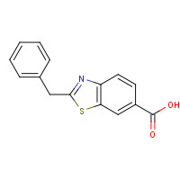 1176024-11-5 2-benzyl-1,3-benzothiazole-6-carboxylic acid chemical structure