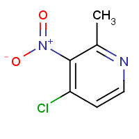 23056-35-1 4-chloro-2-methyl-3-nitropyridine chemical structure
