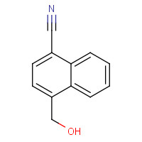 79996-90-0 4-(hydroxymethyl)naphthalene-1-carbonitrile chemical structure