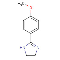 52091-37-9 2-(4-methoxyphenyl)-1H-imidazole chemical structure