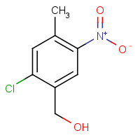 1481633-45-7 (2-chloro-4-methyl-5-nitrophenyl)methanol chemical structure