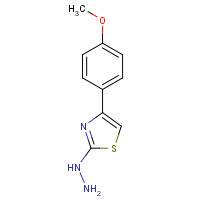 4871-25-4 [4-(4-methoxyphenyl)-1,3-thiazol-2-yl]hydrazine chemical structure
