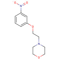 182618-90-2 4-[2-(3-nitrophenoxy)ethyl]morpholine chemical structure