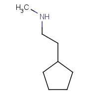 90226-28-1 2-cyclopentyl-N-methylethanamine chemical structure