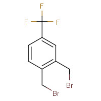 74815-76-2 1,2-bis(bromomethyl)-4-(trifluoromethyl)benzene chemical structure