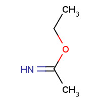 1000-84-6 ethyl ethanimidate chemical structure