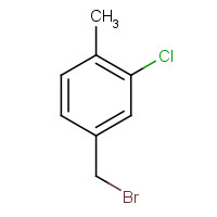 647037-49-8 4-(bromomethyl)-2-chloro-1-methylbenzene chemical structure