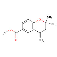 1350761-53-3 methyl 2,2-dimethyl-4-methylidene-3H-chromene-6-carboxylate chemical structure