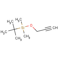 76782-82-6 tert-butyl-dimethyl-prop-2-ynoxysilane chemical structure